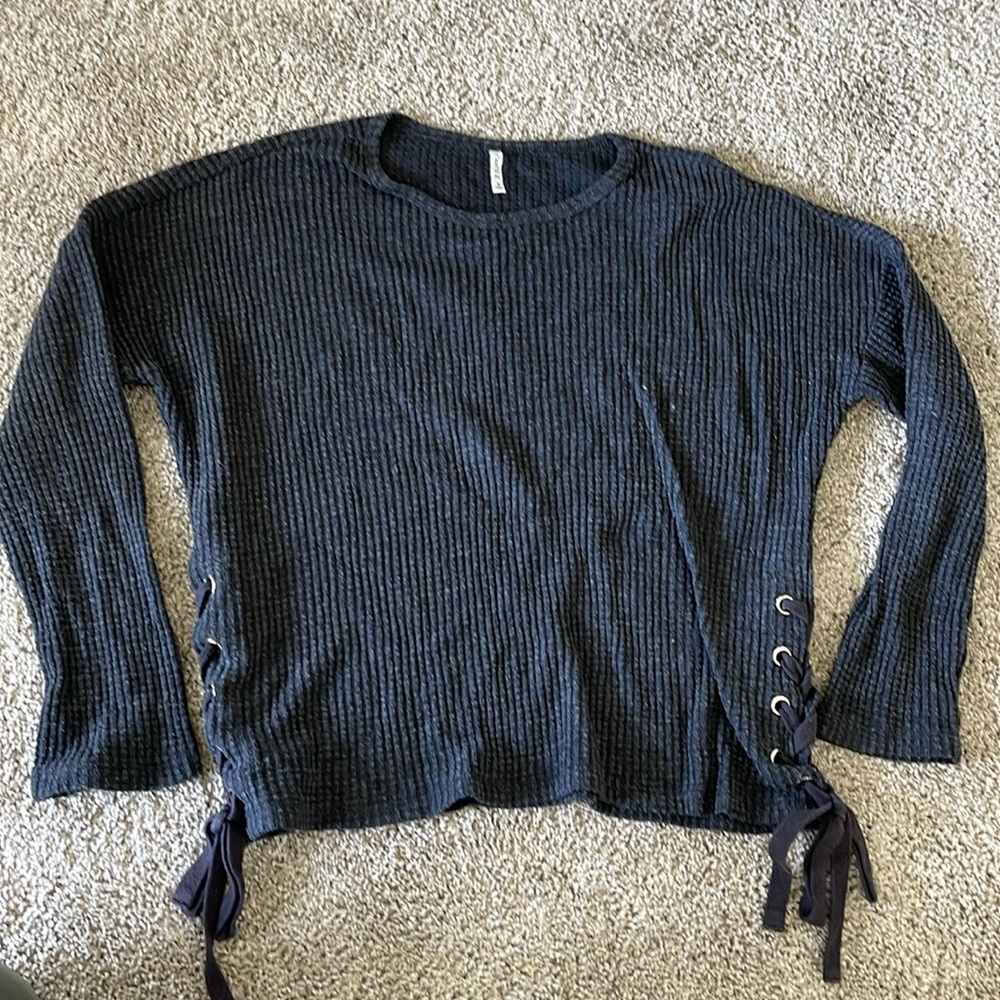 Washed black shirt